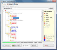 Remove Empty Directories screenshot